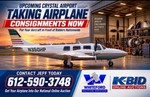 TAKING AIRPLANE CONSIGNMENTS NOW FOR OUR SEMI-ANNUAL AIRPLANE AUCTION