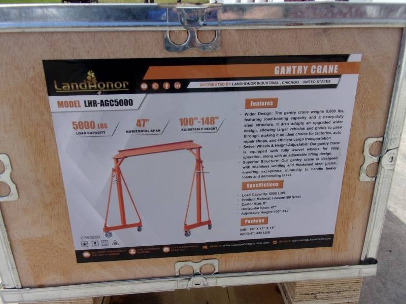 Landhoner Gantry Crane AGC5000