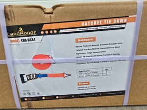 Landhoner Ratchet Tie Down Straps