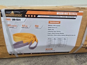 Landhoner Web Slings   Model # LHR- SS11