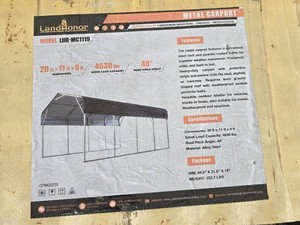 Landhoner Car Port 11x 19 MC1119