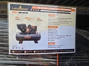 Landhoner Air Compressor  Model # LHR-GAC40J
