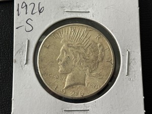 1926-S Peace Dollar