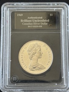 1969 Canada Silver Dollar Uncirculated