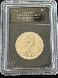 1971 Canada Silver Dollar Uncirculated