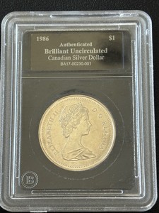 1986 Canada Silver Dollar Uncirculated