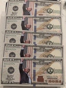 2024 Trump Novelty Notes