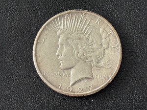 1927 Peace Dollar Tougher Date Only 848,000 Minted
