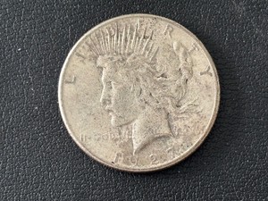 1927-S Peace Dollar Tougher Date Only 866,000 Minted