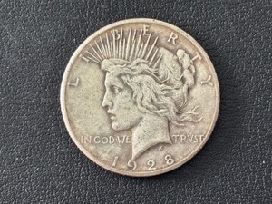 1928 Peace Dollar KEY DATE Only 360,042