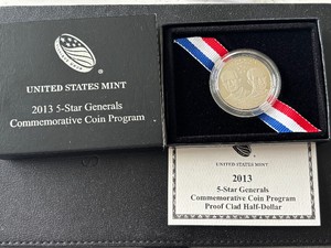 2013 5 Star General Half Dollar Proof