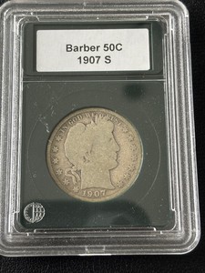 1907-S Barber Half Dollar