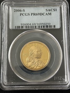 2006-S Sacagawea Dollar Proof PCGS PR69 Deep Cameo