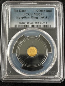 1200 Ounce .999 Fine Gold Round PCGS MS69