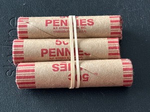 Wheat Cent Rolls