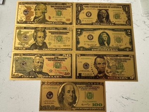 24K Gold Foil Notes