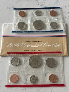 1986 P & D Mint Set