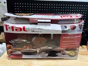 T-fal 14 Piece Non-Stick Cookware Set