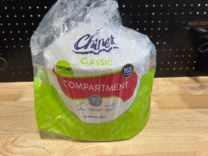 Chinet Compartment Paper Plates