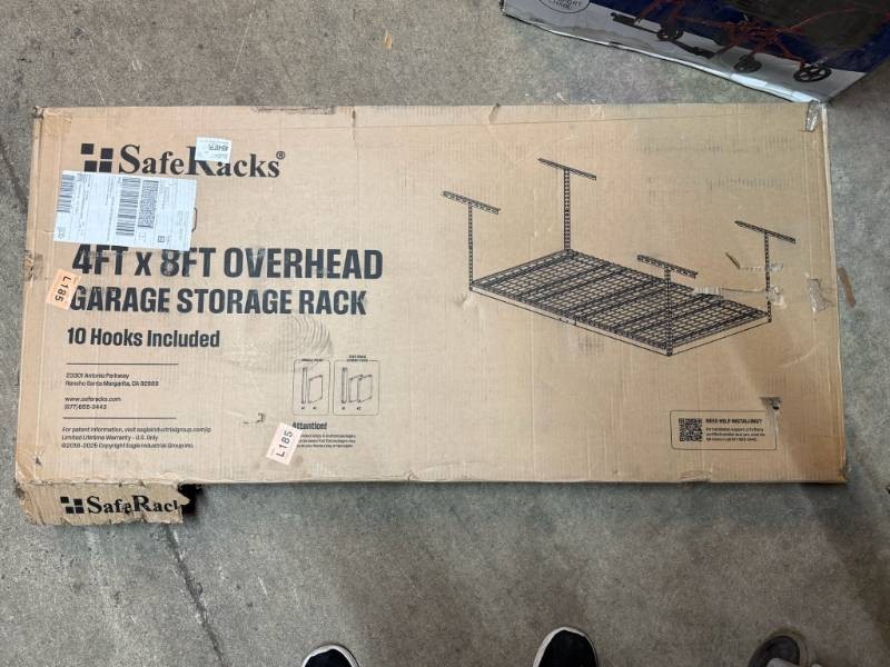 4ft x 8ft Overhead Gargage Storage Rack
