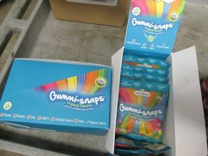 24 3 Oz gummi snaps jelly beans
