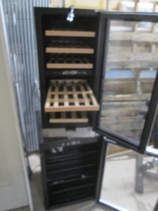 2 Nice looking wine coolers, both power on but do not cool