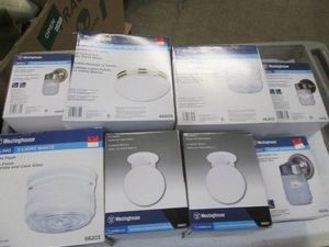 Assorted ceiling lights