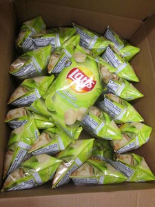 24 Bags limon lays potato chips dated Feb 26