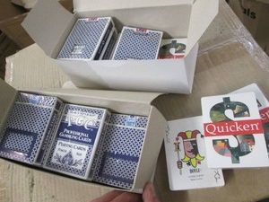 19 Decks of playing cards