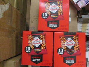 3 10 Packs of Dots pretzels