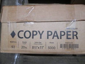 5000 Sheets of copy paper
