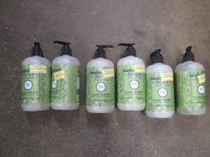 6 Mrs Meyers clean day hand soap