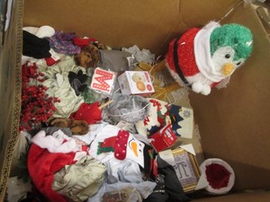 Lot of assorted Christmas themed items