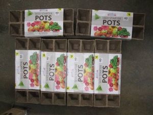 6 40 Pot seed starters