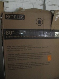 Delta 60 inch bathtub wall set