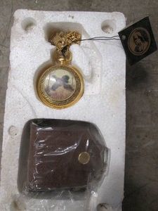 Pocket watch with case
