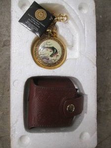 Pocket watch with case
