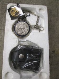 Pocket watch with case