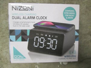 Alarm clock phone charger