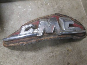 Authentic vintage GMC truck emblem