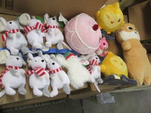 Lot of new plush toys