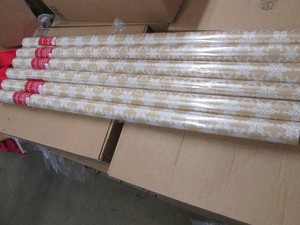 6 125 sf rolls of wrapping paper