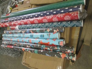 Lot of assorted wrapping paper