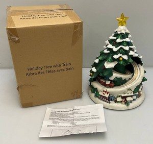 Battery Operated Christmas Tree With Train (New In Box)
