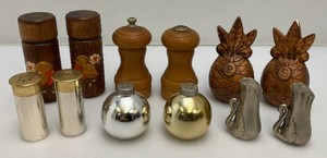 Misc. Collectible Salt And Pepper Shaker Sets Including Pineapples And More
