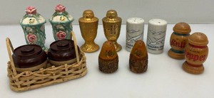 Misc. Collectible Salt And Pepper Shaker Sets Including Miniature bean Pots And More