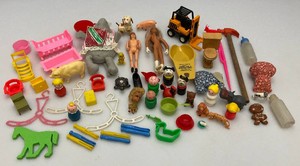 Large Group Of Misc. Vintage Miniature Toys And more