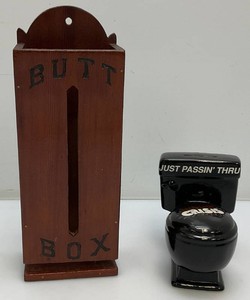 Vintage Gag Gift Items Including Butt Box And More