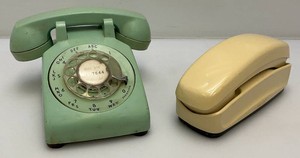 Two Vintage Phones