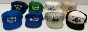 Misc. Vintage Collectible Snapback Hats Including Coca Cola And More
